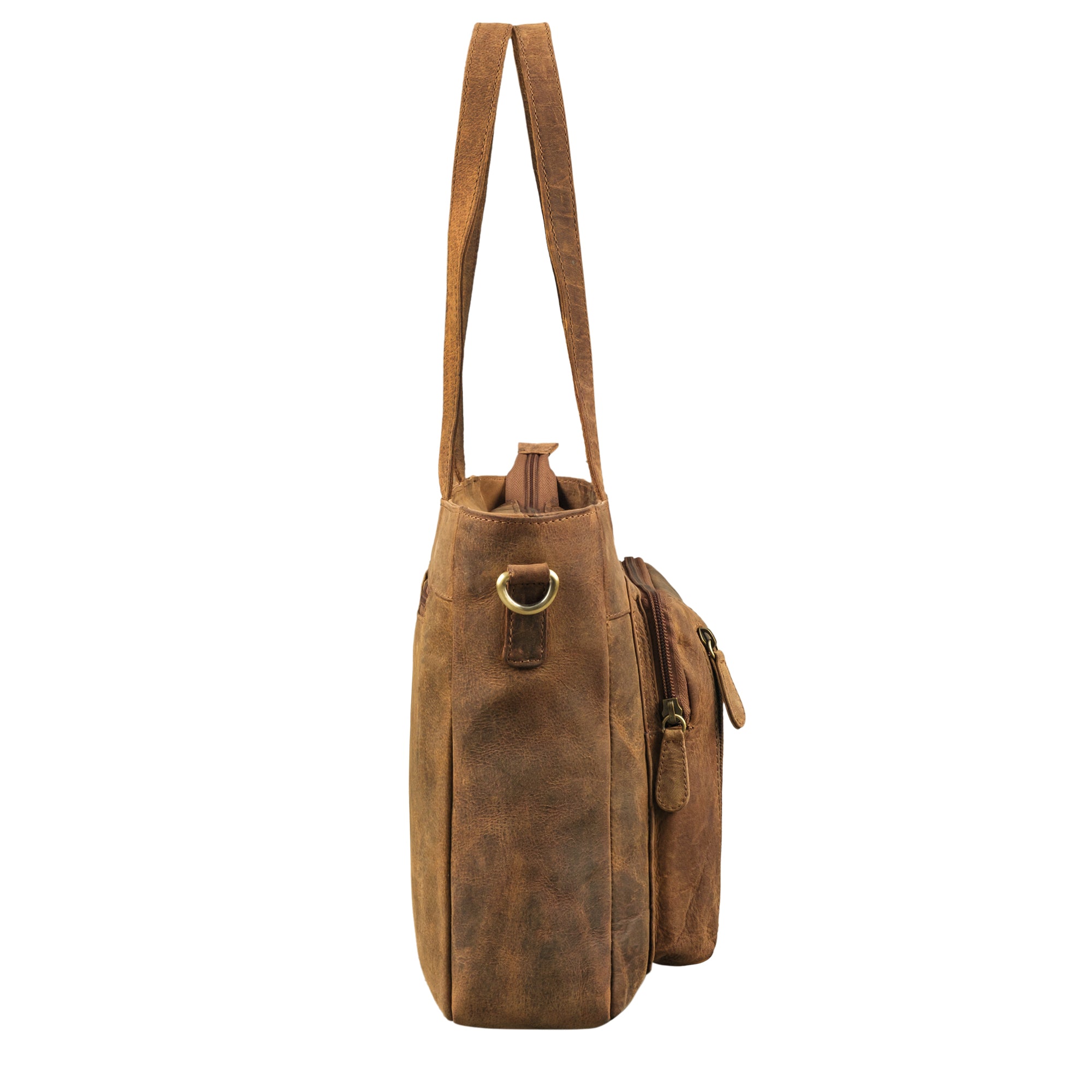 Shopper Tasche für Damen aus Leder