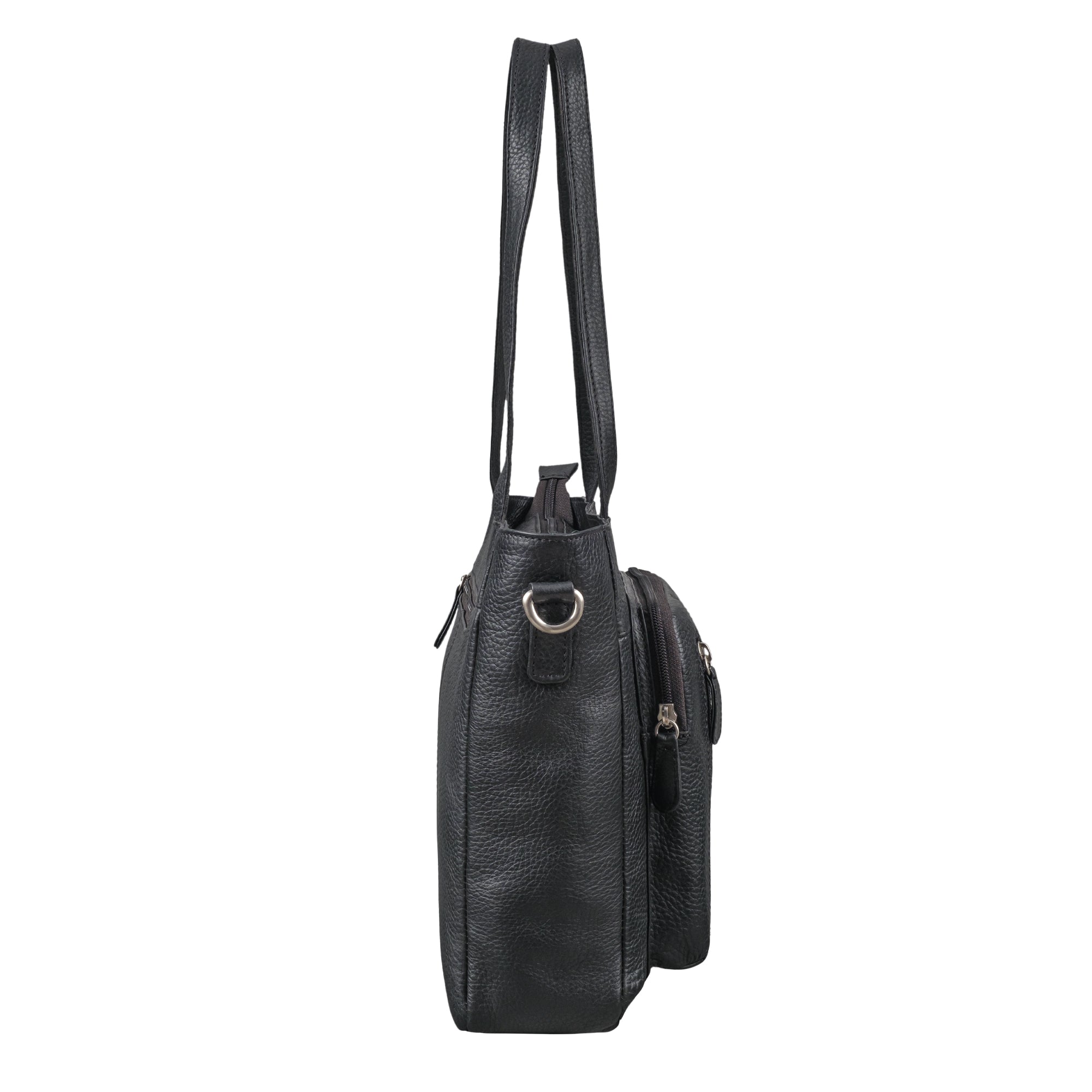 mittelgroße Handtasche für Damen aus Leder