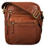 "Fabian" Bolsa de Cuero para Hombro Pequeña Tablet 9.7" Hombre y Mujer