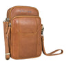 „Tertius“ Bolso Para Hombre Cuero Con Sistema 3-en-1 Bolsa Para Móvil