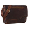 "Marvin" Bolsa De Cuero De Hombro Diseño Vintage Moderno