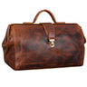 "Percy" Bolsa De Cuero Para Médico Vintage Maletín Doctor Negocios