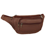 Bolso riñonera bandolera de piel estilo retro