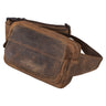 "Boston" Bandolera Cintura Hombre Piel
