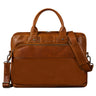 "Alvin" Bolsa De Cuero Business Para Laptop 15" Vintage De Hombro