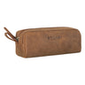 "Linus" Estuche de Cuero Vintage Para Hombres Mujeres Estuche de Pluma