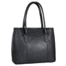 "Janita" Bolso Hombro Mujer Grande de Cuero Compartimento Laptop 15,6"