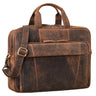 "Jaron" Bolsa Vintage De Cuero Para Hombre Y Mujer 15,6" Para Laptop