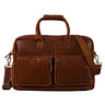 "Henri" Maletín De Cuero Oficina 15 6 Vintage Para Portátil Hombre