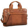 "Andrew" Bolsa Vintage Cuero Business Maletín Clásico Hombre Y Mujer