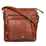 "Cameron" Bolsa De Cuero Pequeña Vintage Cruzada DIN A5 8 4 Pulgadas