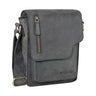 „Pete“ Bandolera De Cuero Hombre Pequeña Vintage Messenger Bag