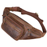 "Caspar" Vintage Bolso de Cintura Riñonera Piel Auténtica