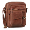 "Ryan" Bolso De Cuero Hombre Pequeño Vintage Para Llevar Al Hombro