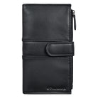 RFID Brieftasche Leder schwarz