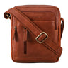 "Jamie" Bolso De Cuero Hombre Vintage Pequeño Para Viaje Y Diario