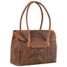 "Carrie" Gran Bolsa de Cuero Shopper para Mujeres Crossbody Bowling