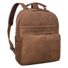 "Pasadena" Mochila Portátil Cuero Hombre 14 Pulgadas