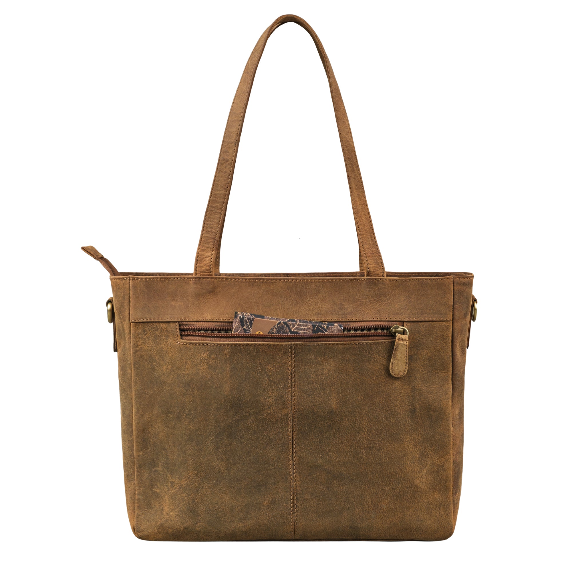 große Handtasche und Umhängetasche für Damen aus Leder