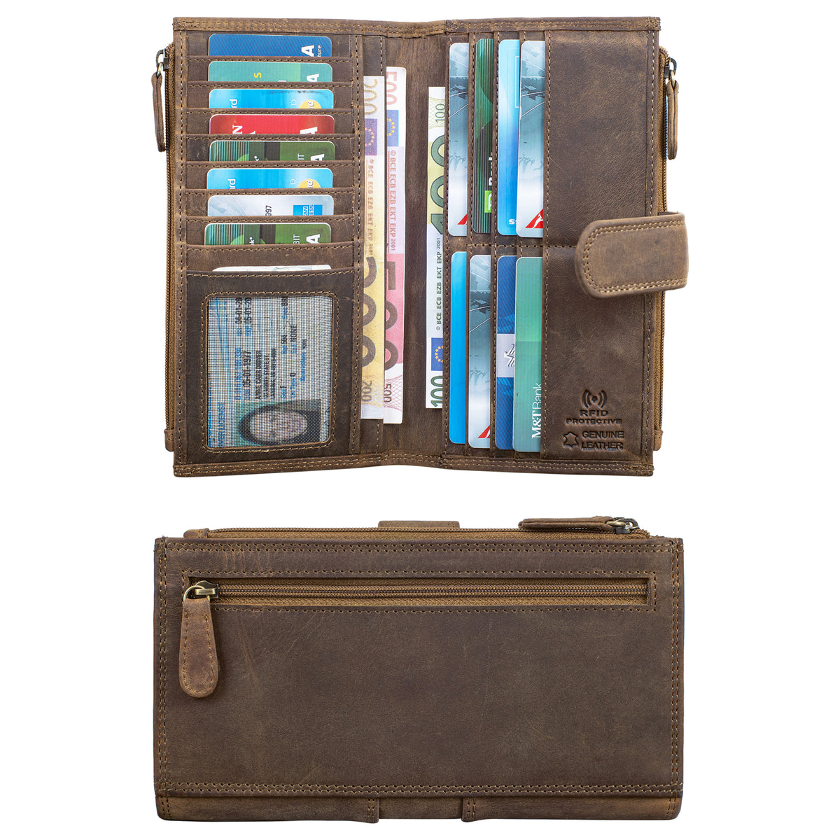 Frauen Brieftasche Leder