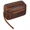 “Nero” Cartera De Mano Para Hombre Cuero Doble Compartimento Vintage