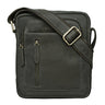 "Jamie" Bolso De Cuero Hombre Vintage Pequeño Para Viaje Y Diario