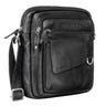 "Ryan" Bolso De Cuero Hombre Pequeño Vintage Para Llevar Al Hombro