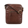 "Diego" Bolsa Vintage de Cuero para Hombre Pequeña para 9.7 Pulgadas