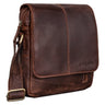 "Matt" Bolso De Cuero Hombre 9 7 Vintage Bandolera Para Tablet