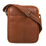 "Jude" Pequeña Bolsa de Cuero para Hombre Vintage Messenger Bandolera