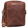 "Tobias" Bolsa Masculina Estilosa de Cuero Pequeña para Hombres