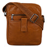 "Brent" Pequeño Messenger Bag de Cuero Crossbody para Hombre