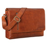 "Davis" Bolso Messenger de Cuero 13 Pulgadas