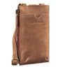 "Tali" Bolsa de Cuero para Teléfono con Cartera 3-en-1 para Hombro