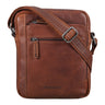 "Bruce" Bolsa Vintage de Cuero para Hombre Pequeña para Hombro