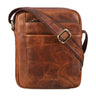 „River“ Bolsa De Cuero Bandolera Mensaje Pequeña Bolsa Masculina
