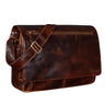 "Jan" Bolsa De Cuero Para Laptop 15,6" Para Hombre Y Mujer De Hombro