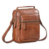"Lazzaro" Bolso Pequeño de Hombre Piel Bandolera para Tablet de 10,9 Pulgadas