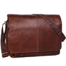 "Alex" Bolso Vintage De Cuero Unisex Para Negocios Hombres Y Mujeres