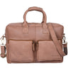 Segunda opción "Henri" Bolso para portátil de 15 6” de piel vintage