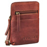 „Indie“ Bolso Pequeño Cuero Vintage Para Cuello Mujer Hombre Festival