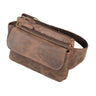 "Atlanta" Vintage Riñonera Hombre Piel