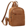 "Elonora" Mochila Vintage de Cuero 2-en-1 Pequeña para Mujer