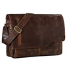 "Marlon" Bolsa De Cuero  Hombre Business Universidad Oficina Vintage