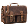 "Jeffrey" Portadocumentos Maletin Cuero Vintage
