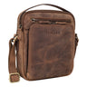 Ilkay Bolso De Cuero Hombre Pequeño Vintage Bandolera Para Uso Diario