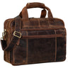 "Experience" XL Maletín Cuero Hombre 15,6'' Bolso Portátil