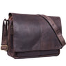 "Alex" Bolso Vintage De Cuero Unisex Para Negocios Hombres Y Mujeres