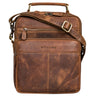 "Joe" Bolso De Cuero Hombre Bandolera De Moda Para Hombres