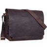 Segunda opción "Rick" Bolso de mensajero o bandolera de piel vintage